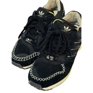 Adidas ZX‎ 8000 Shoes Mens Size 6.5 Black White Torsion Consortium Suede FZ4402
